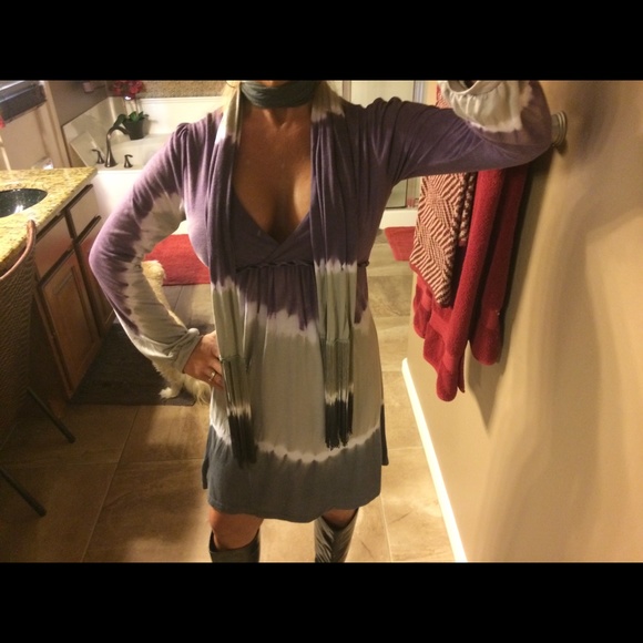 Tie-dye dress