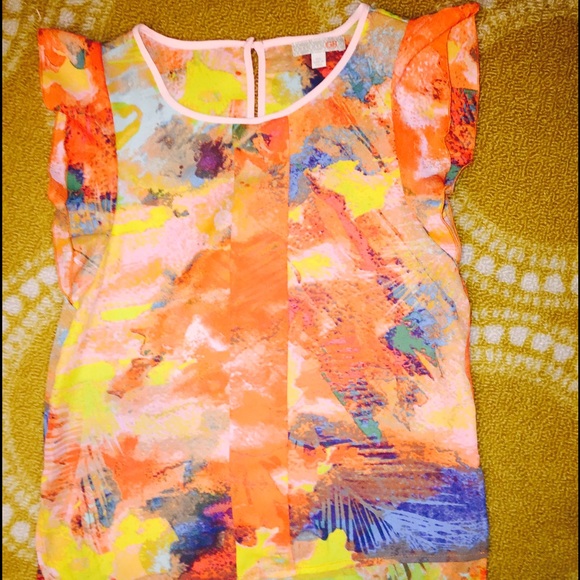 Colorful print shirt