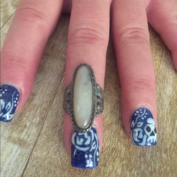 Vintage Natural Stone Ring - Picture 8 of 12