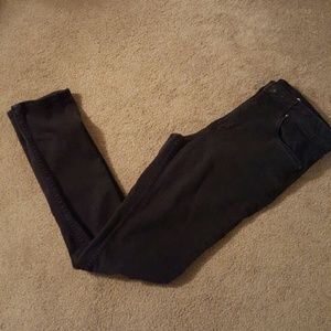 High Waisted Black Denim 33 waist, 32 length