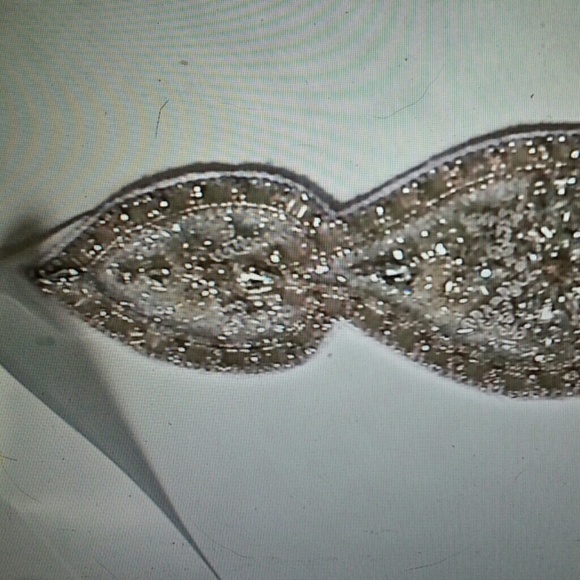 Beaded Crystal Bridal Belt Handmade..New with tags