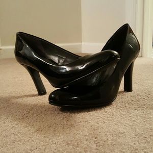 Black Patent Leather Pumps