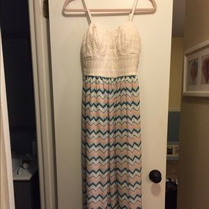 Pattern Maxi Dress