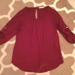 Maroon Tunic