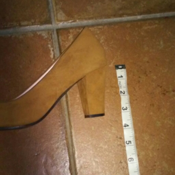 Tan Suede Heels - Picture 2 of 3