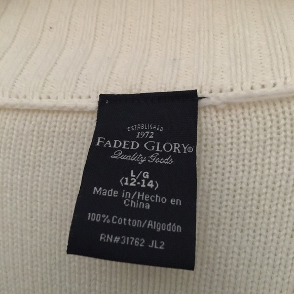 🍁🍁Women v-neck pull-over sweater sz 12/14 - Picture 4 of 4