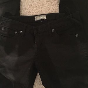Free People Black Skinny Jeans