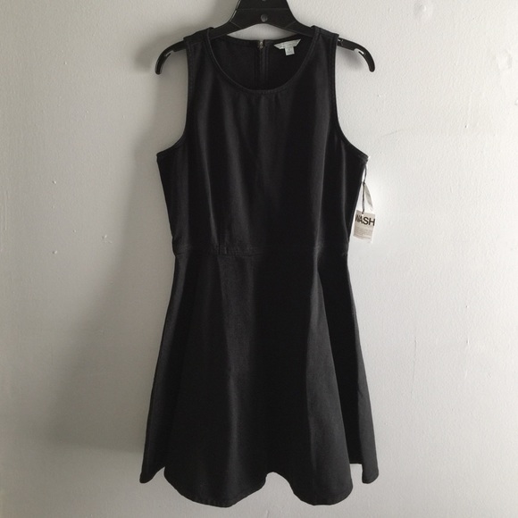 GAP Dresses & Skirts - Denim Skater Dress with Back Zipper