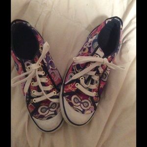Selling only worn two times coach shoes