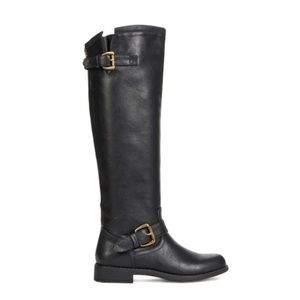 Black Knee High Boots