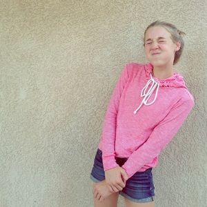 SOLD🙅🏼J. Crew fun striped light hoodie