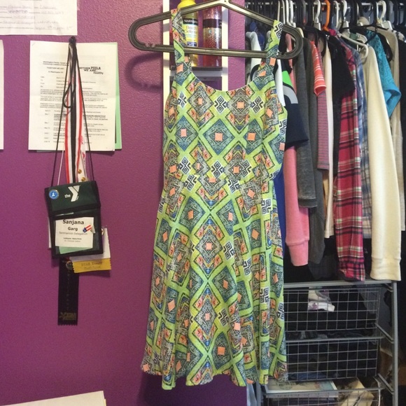 Colorful dress