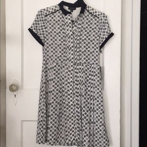 Jason Wu black&white button down dress