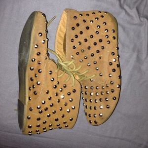 Studded booties
