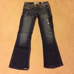 2 pairs of Buckle Jeans