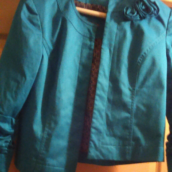 Turquoise Blazer