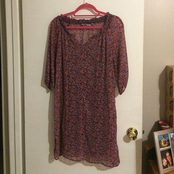 Old Navy Floral Print Shift Dress