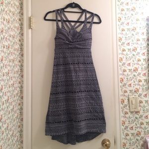 Geometric print dress