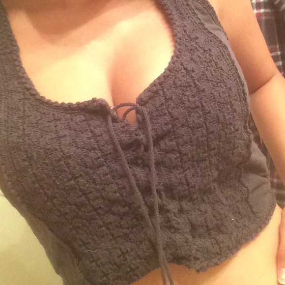 American eagle Crotchet crop top - Picture 2 of 4