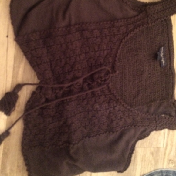 American eagle Crotchet crop top - Picture 4 of 4