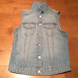 GAP 1969 DENIM BUTTON UP VEST