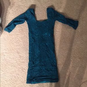 Free People Blue Dress