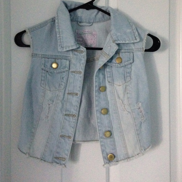 Denim vest