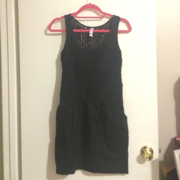 Xhilaration Black Lace Dress