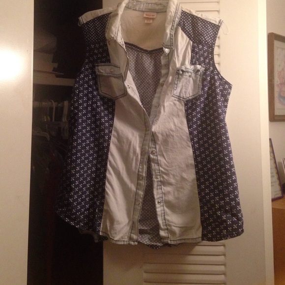 Denim shirt