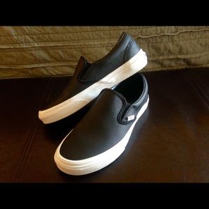 Perf Leather Slip-on