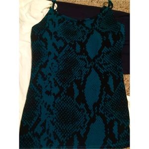 Express Basics Camisole - Snakeskin Print - M
