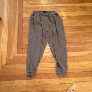 Green American Eagle Harem Pants