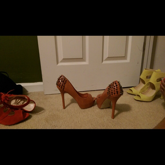 Spike open toe sandals