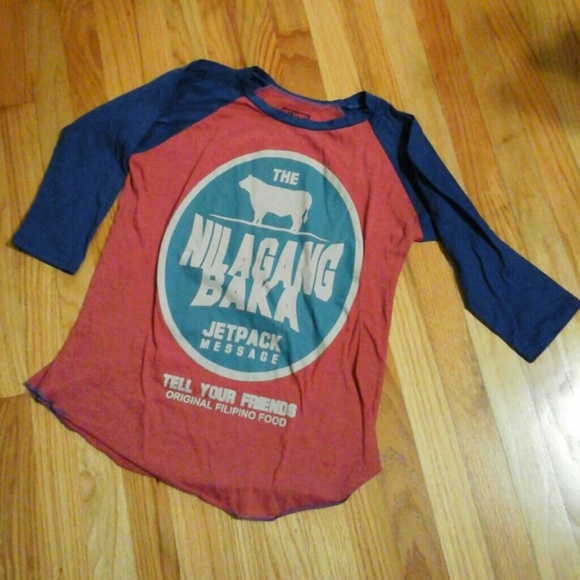Vintage Filipino baseball tee