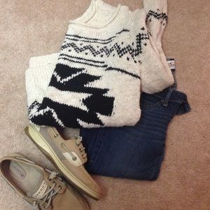 H&M cozy Aztec sweater
