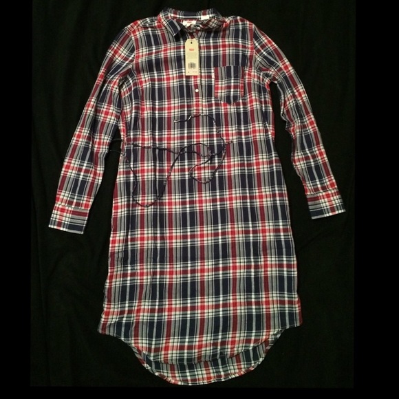 LEVIS PLAID DRESS