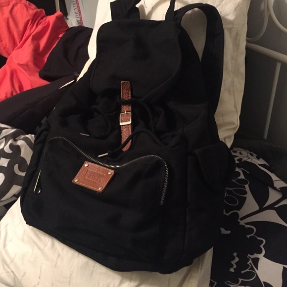 VS PINK black bookbag