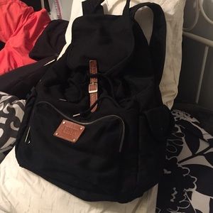 VS PINK black bookbag