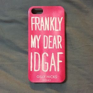 Gully Hicks Frankly iPhone 5/5S hard case