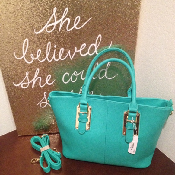 Charming Charlie Handbags - 🇺🇸SALE 🆕 Seafoam Mermaid handbag *make an offer