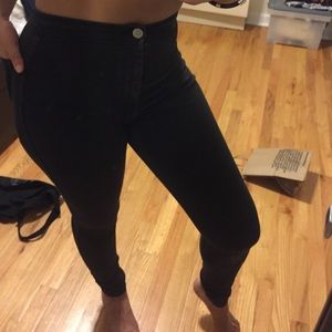 Black Easy Jeans