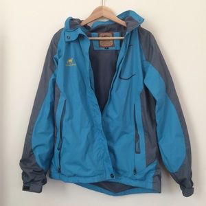 Diamond candy fashion raincoat or skicoat