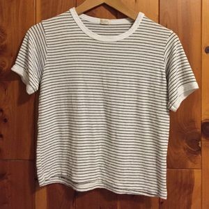 Brandy Melville Basic Striped Tee
