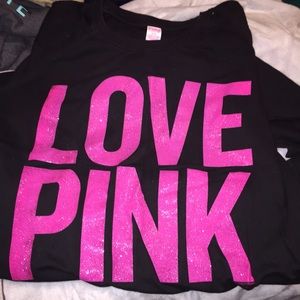 LOVE PINK pullover sweater