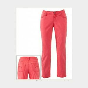Sonoma pink coral pants