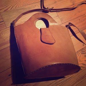 Gorgeous Hand crafted leather purse.  Brand new