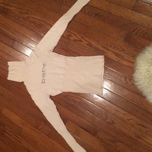 Bebe turtleneck sweater sz xs