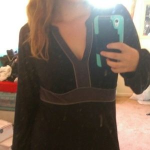 Asian inspired long sleeve dress