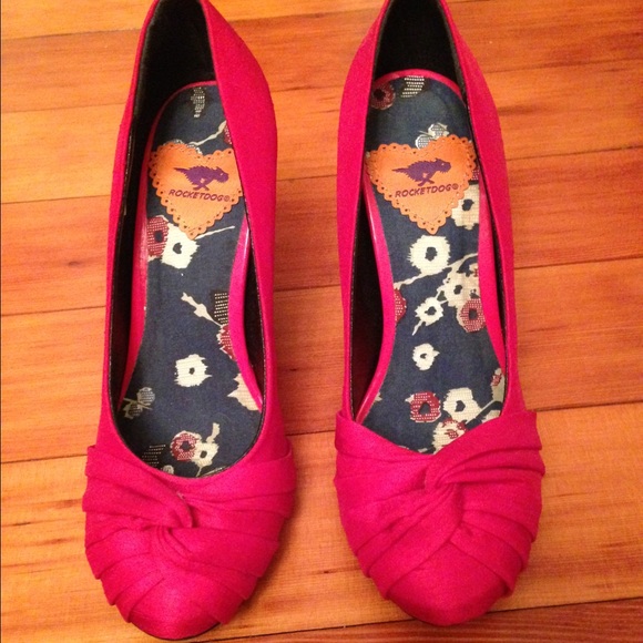 Rocket Dog Shoes Red Rocket Dog Pumps Poshmark