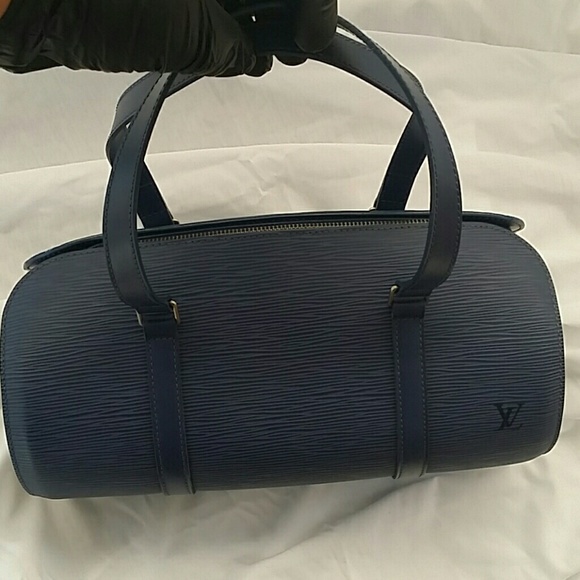 Louis Vuitton Epi Blue Handbag